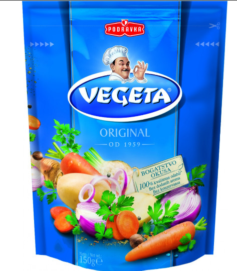 Vegeta Original All-purpose seasoning Podravka Croatia Croatian natural herbs