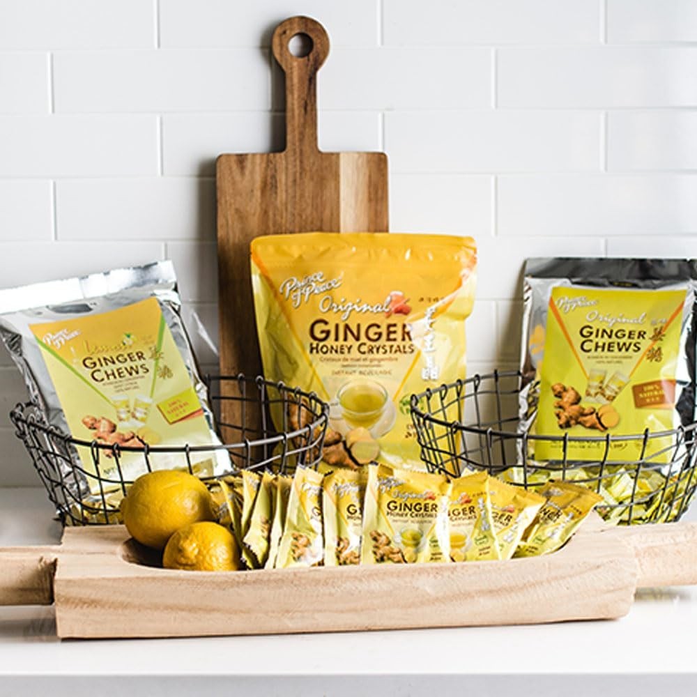 Prince of Peace Ginger Chews all flavors, 1 lb. – Candied Ginger – Natural Candy