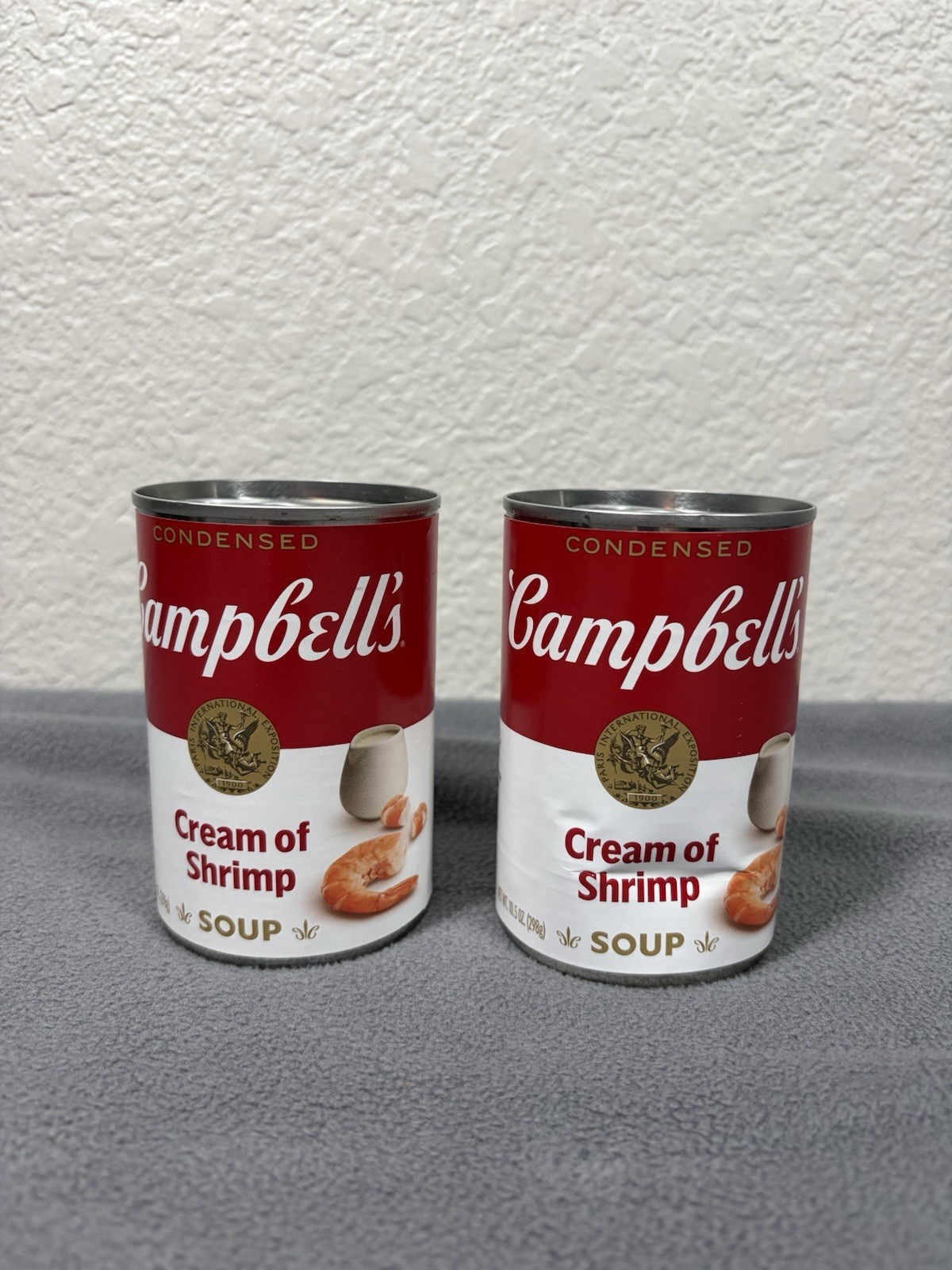 Campbell’s Cream Of Shrimp Soup, 10.5 oz Can, Pack of 2, Dec 2026 Expiration