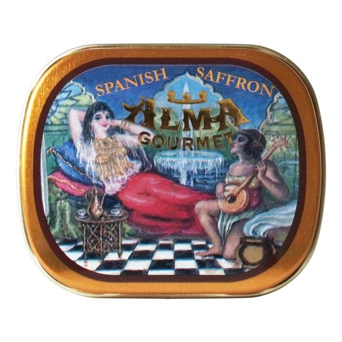 Pure Spanish Saffron Threads – Small Tin (2g)