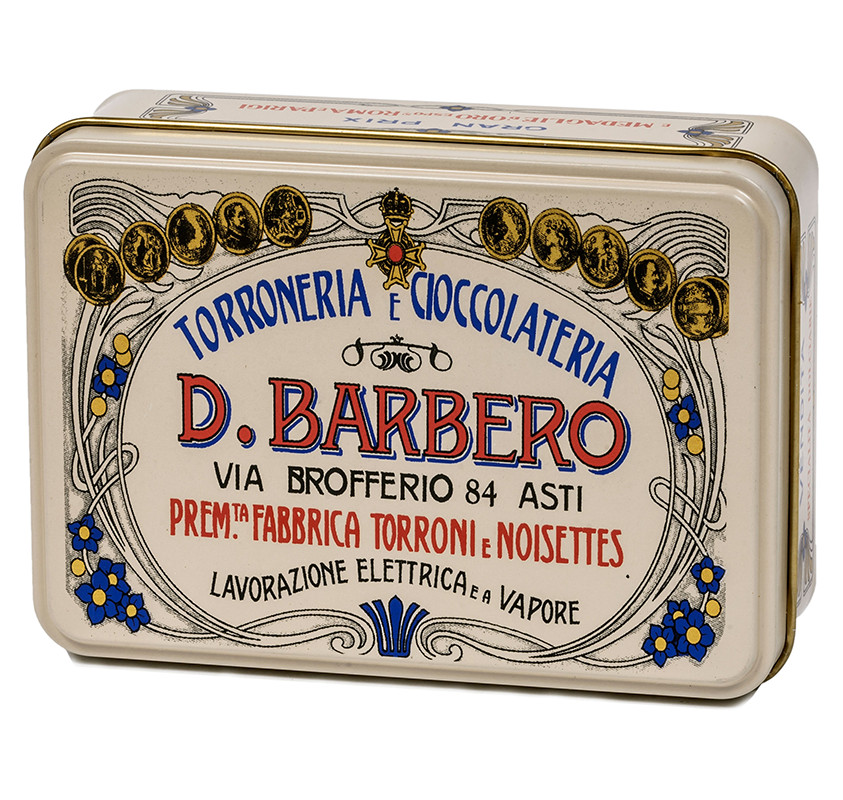D. Barbero Mixed Sweet Truffles Metal Tin Box 130g