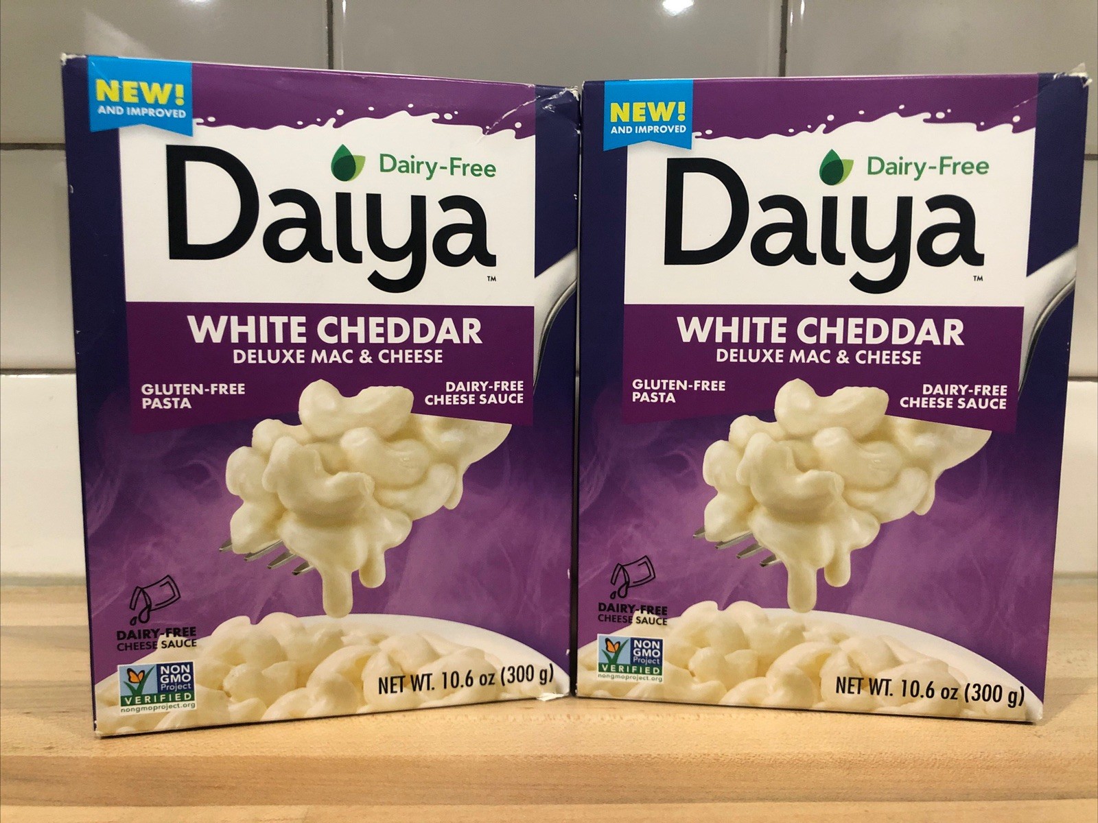 2X Daiya Dairy Free White Cheddar Style Macaroni & Cheese Dinner 10.6 oz