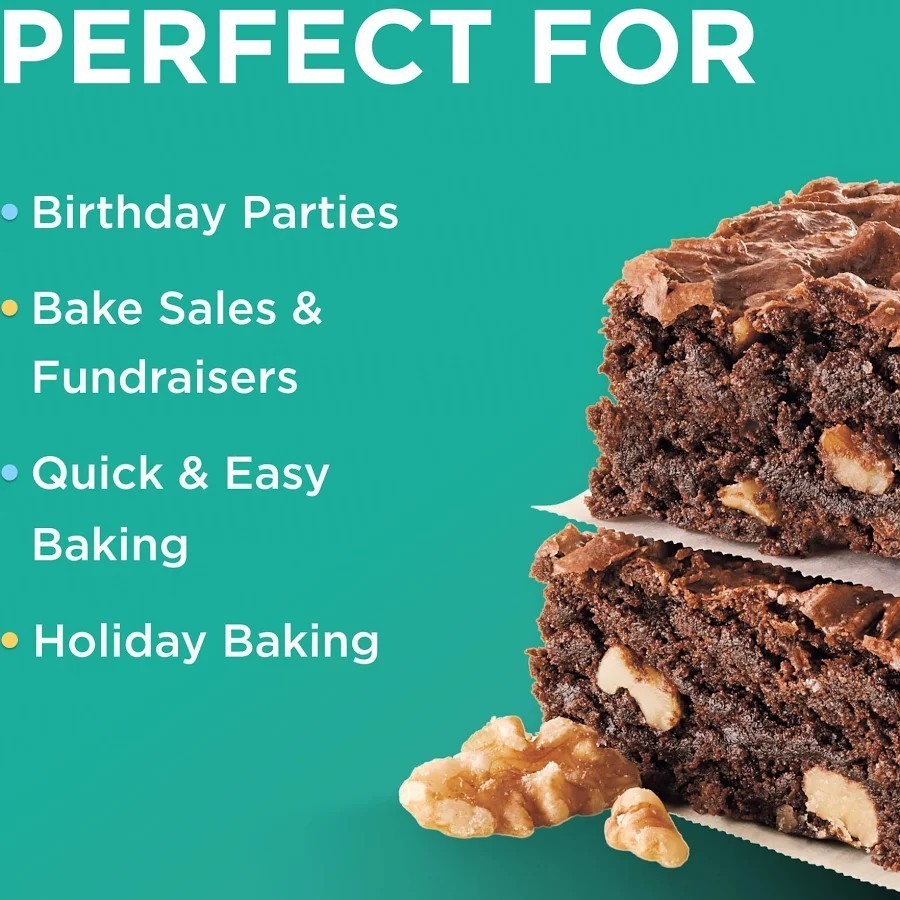 2x Duncan Hines SIGNATURE Brownie Mix California Walnut Premium 17.6 oz – 2 PACK