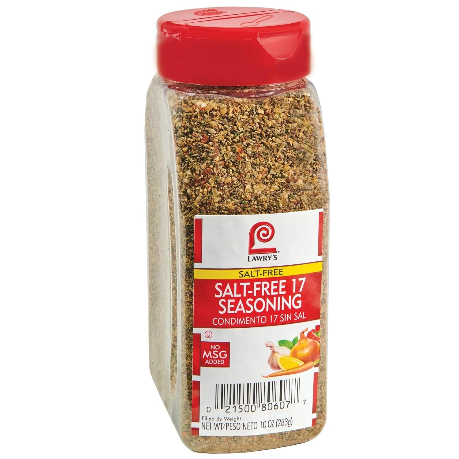 Lawry’s Salt Free 17 Seasoning, MSG Free, 10 oz