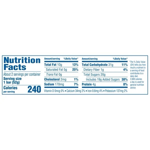 Butterfinger French Toast Flavor Limited Edition 3.7 oz Bars 18 ct Box Candy