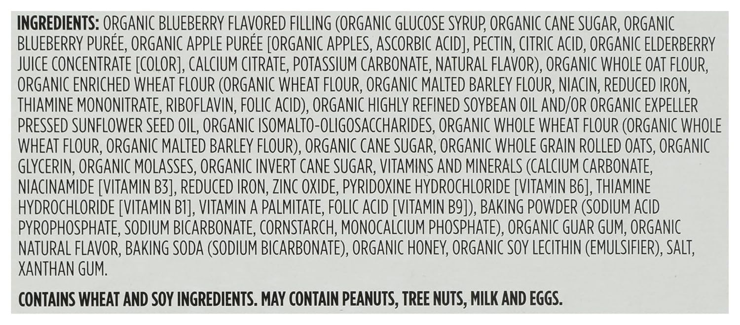 365 by Whole Foods Market, Organic Blueberry Cereal Bar 6 Count, 7.8 Ounce