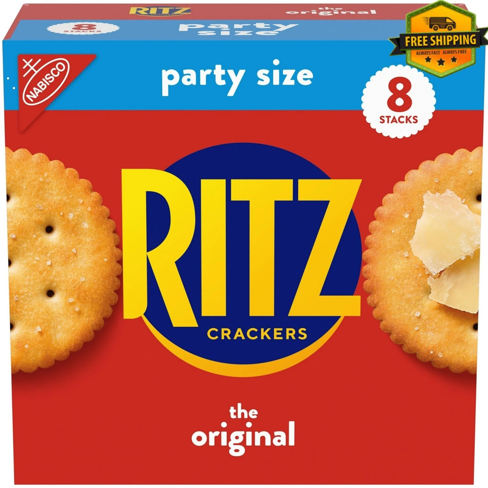 RITZ Original Crackers – Snack for Kids and Adults, Party Size, 27.4 oz
