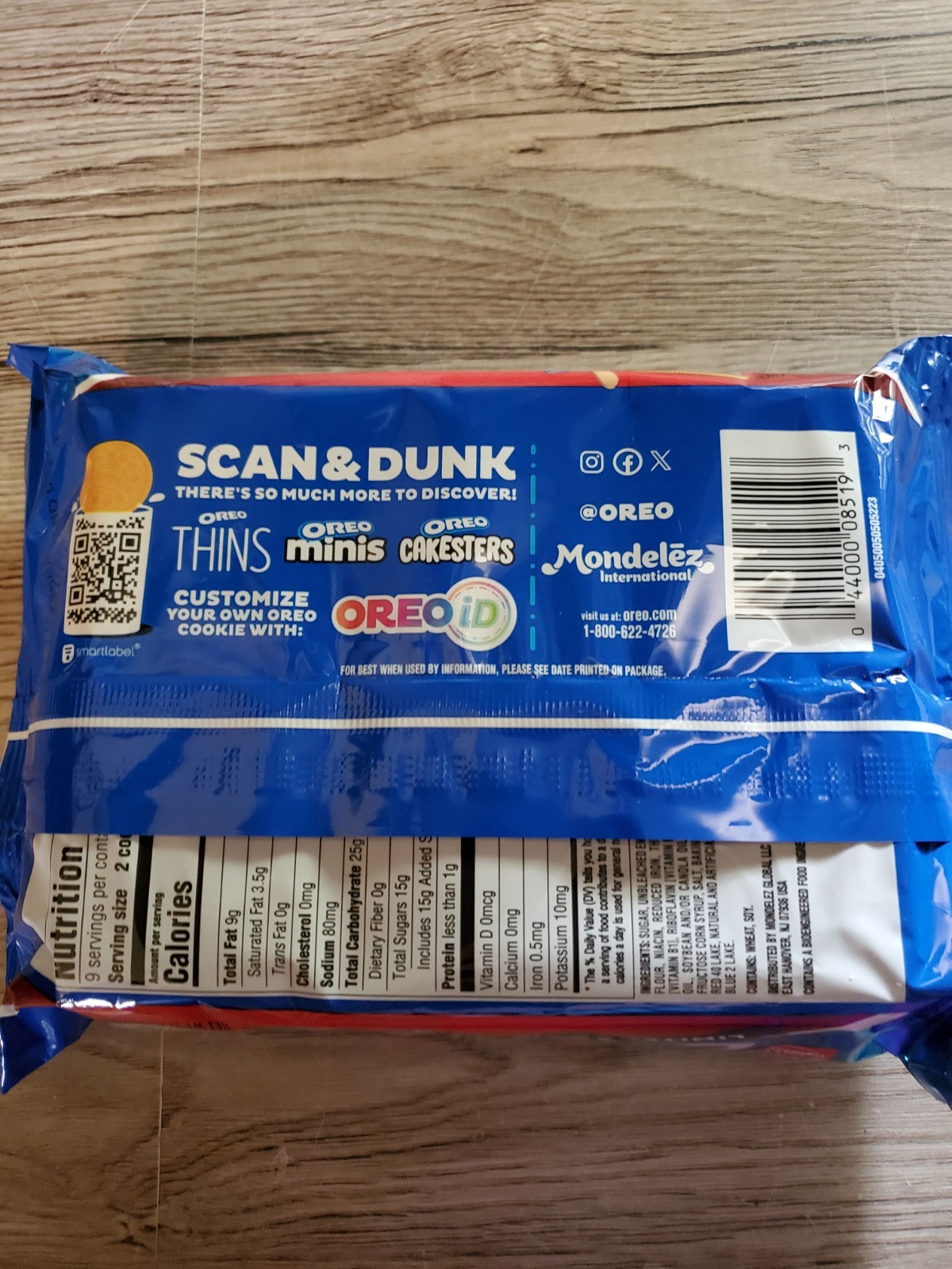 OREO LIMITED EDITION FIRECRACKER POP FLAVOR CREME SANDWICH COOKIES 11.46 OZ BAG