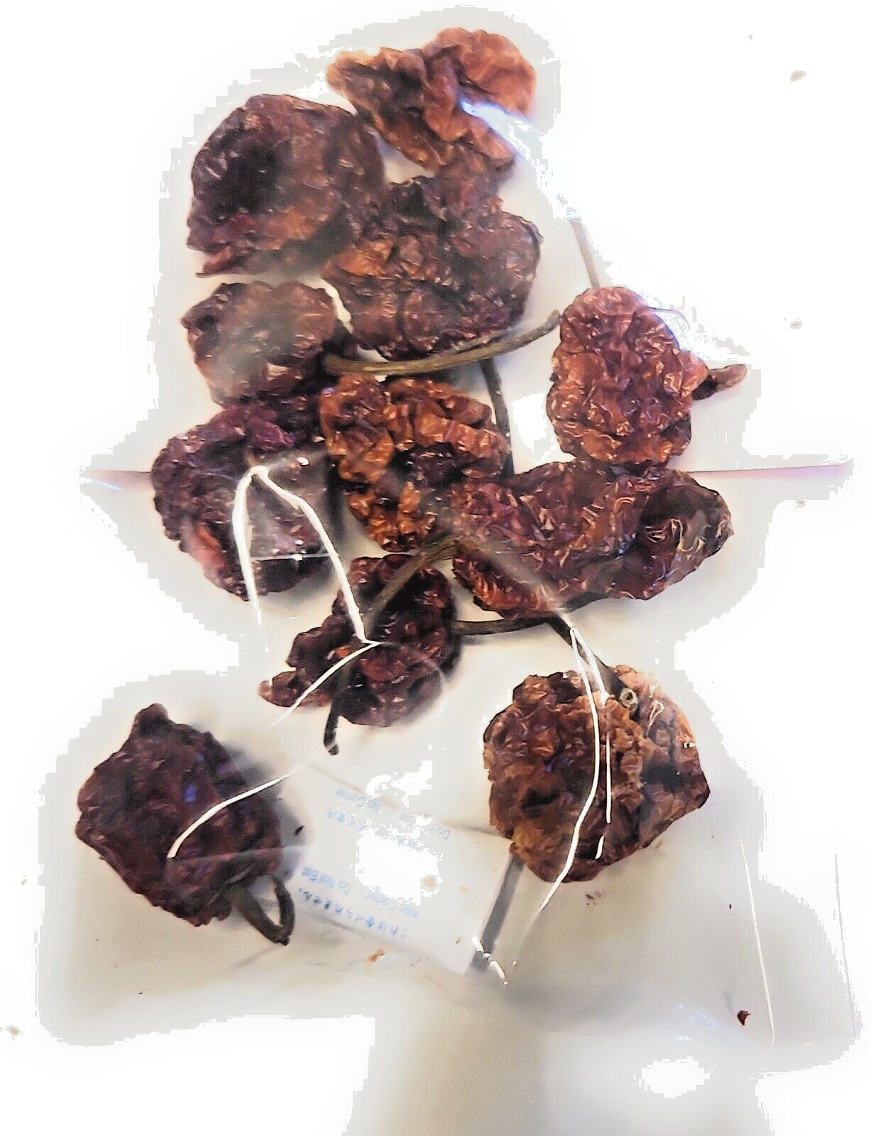 REAPER X 1/4oz WHOLE DRIED PODS ~33% hotter than standard Carolina Reaper