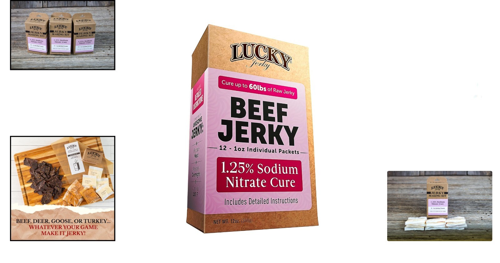 Seasoning Cure Kit – Cures 60lbs of Meat