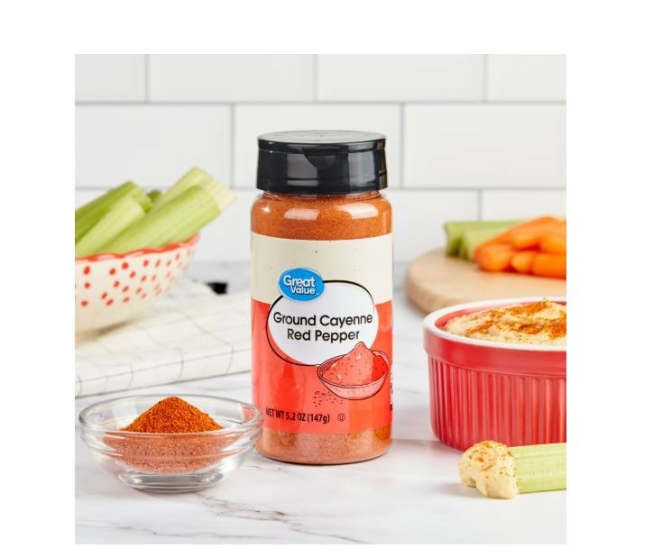 Great Value Ground Cayenne Red Pepper, 5.2 oz