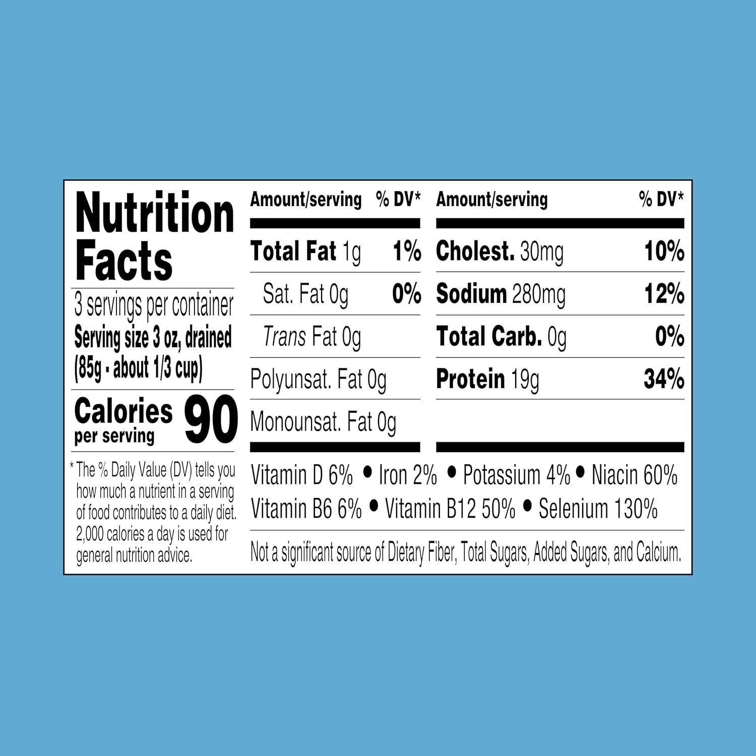 Solid White Albacore Tuna in Water – 12 oz Pack of 6 – Quality Protein