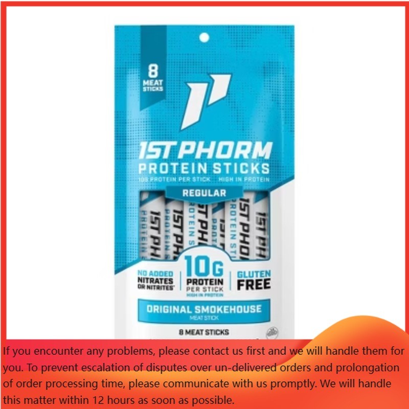 1st Phorm Original Smokehouse Protein Meat Sticks – 9.2oz/8ct