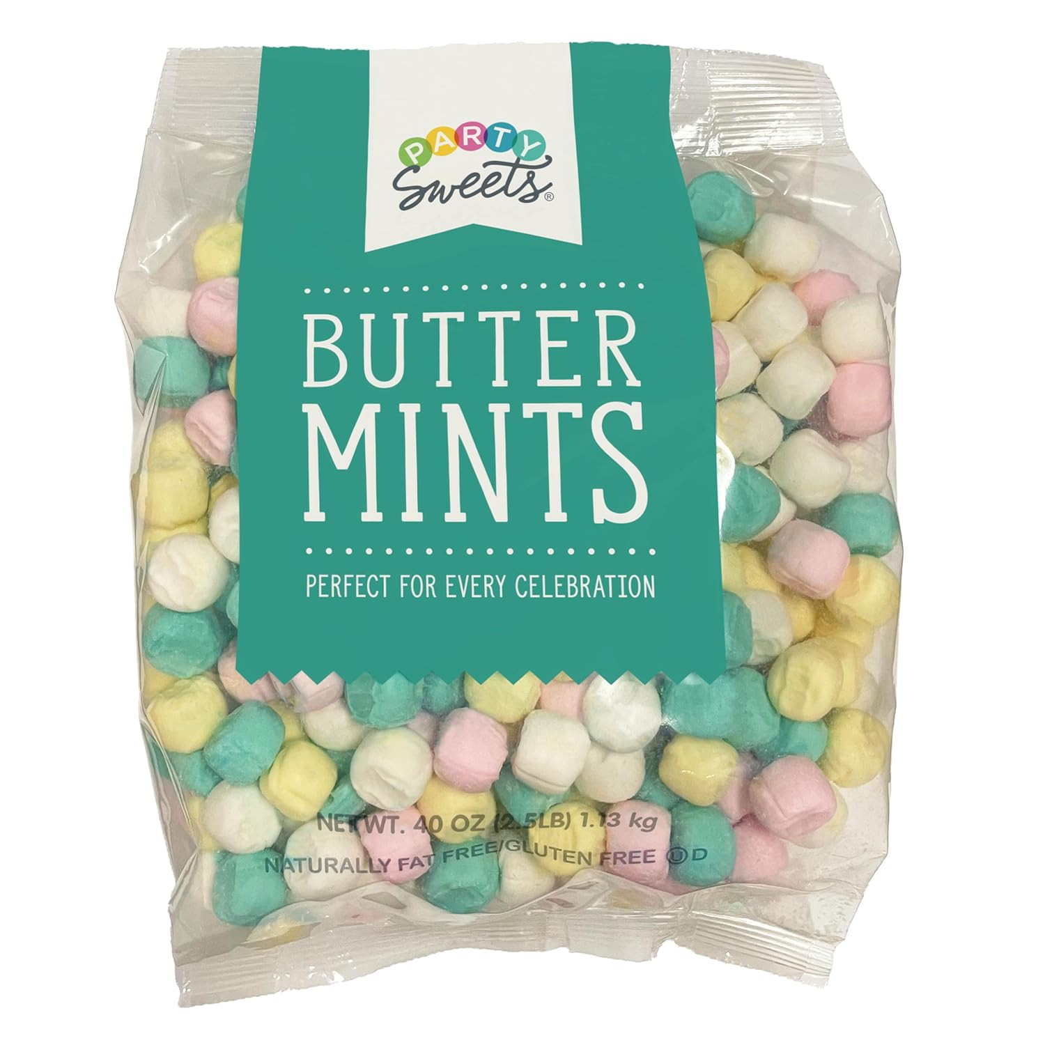 Assorted Buttermints, 2.5 Pound, Appx. 350 Pieces from Hospitality Mints