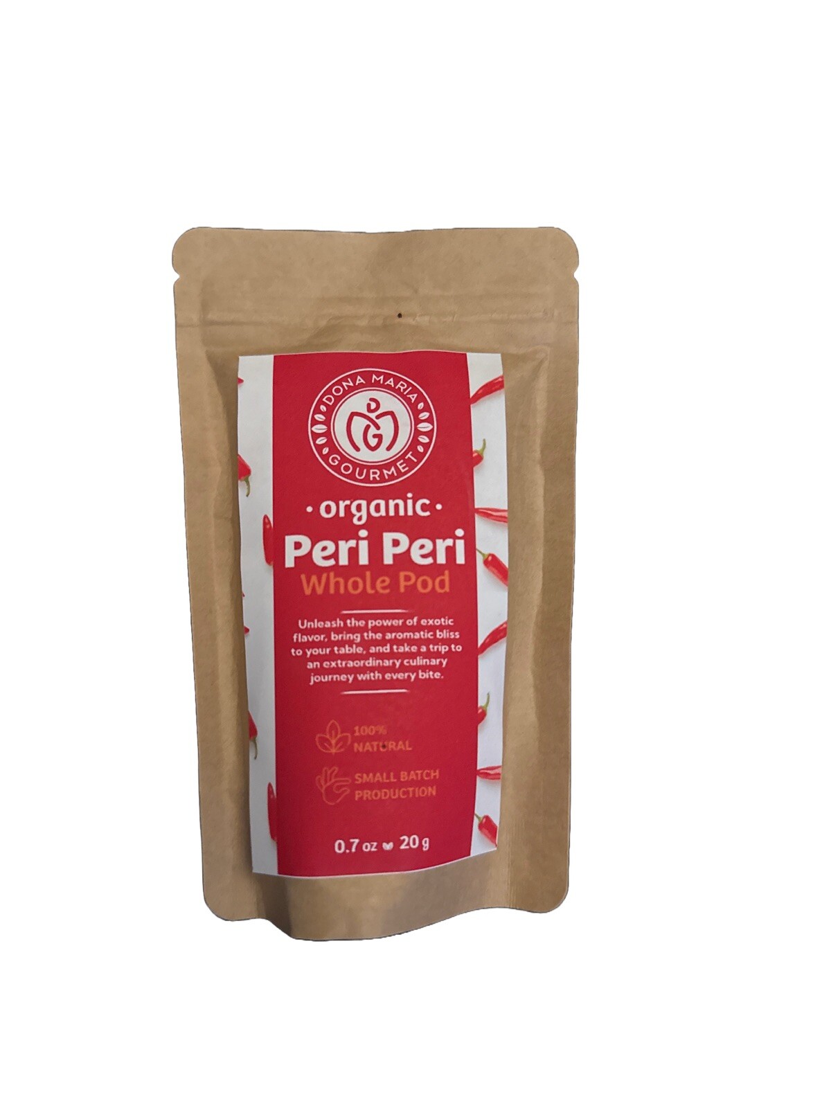 Dona Maria Gourmet Peri Peri Whole Pod Spice 0.7 Oz
