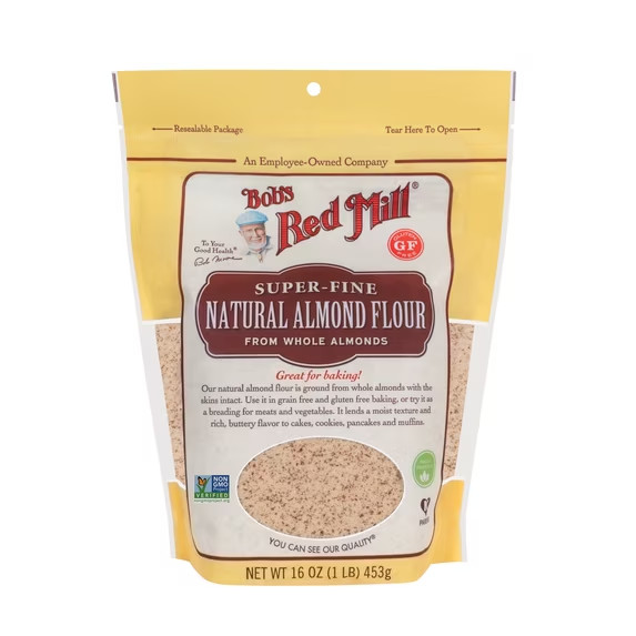 Bob’s Red Mill Super-Fine Natural Almond Flour 16 oz Bag Free & Shipping