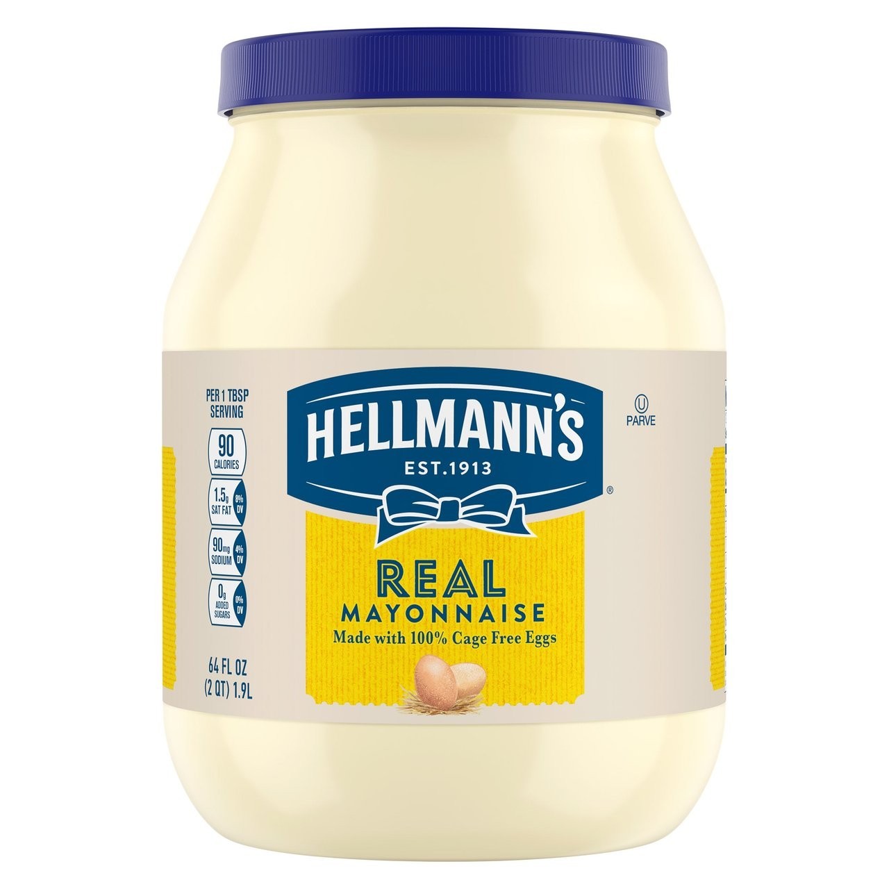 Hellmann’s Real Mayonnaise, 64 oz.