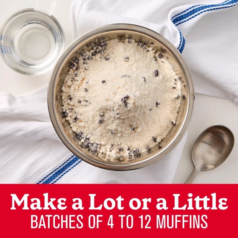Betty Crocker Batchable Blueberry Muffin, Mix and Bake 4 to 12 per batch,28oz