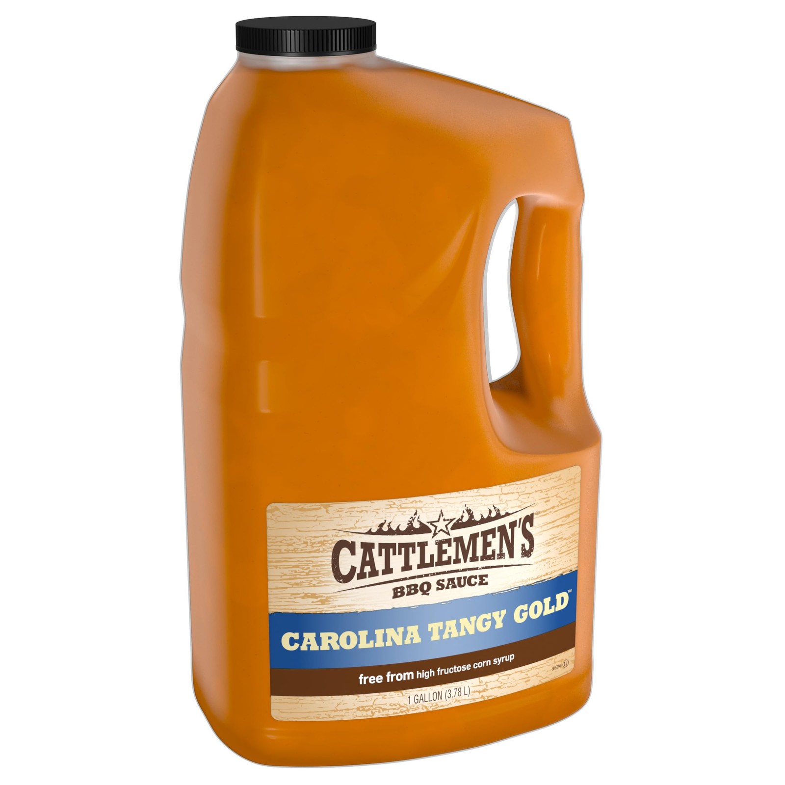 Cattlemen’s Carolina Tangy Gold BBQ Sauce, 1 gal One Gallon Bulk Container o…