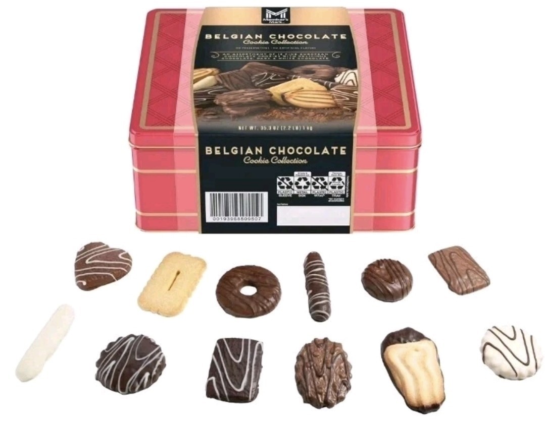 Member’s Mark European Cookies with Belgian chocolate 2.2lb