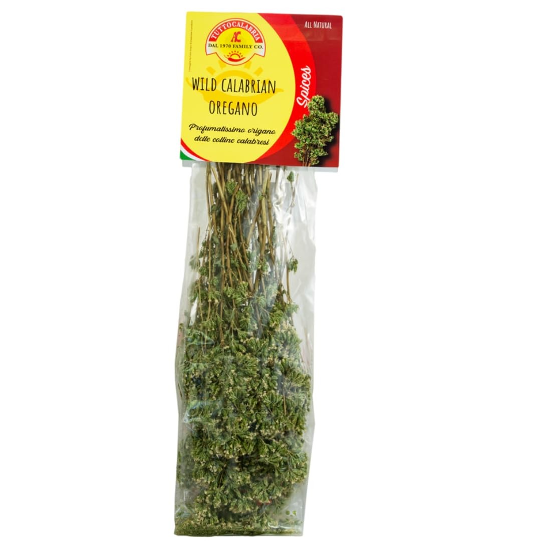 TUTTOCALABRIA Oregano, Dried Calabrian Oregano on the 1.41 Ounce (Pack of 1)