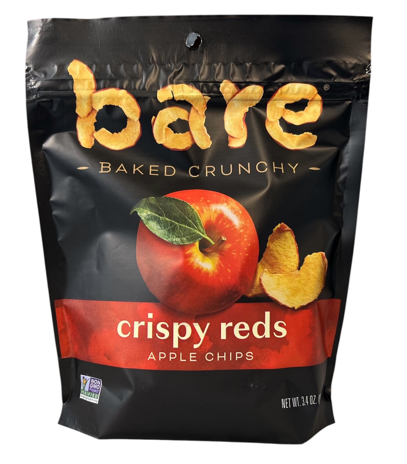 Bare Baked Crunchy Crispy Reds Apple Chips 3.4 oz