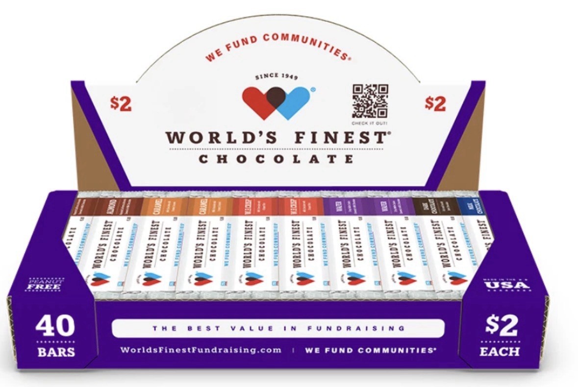 World’s Finest Chocolate – Cold Chocolate Bar -Pack of 40 EXP Dec 2026/27