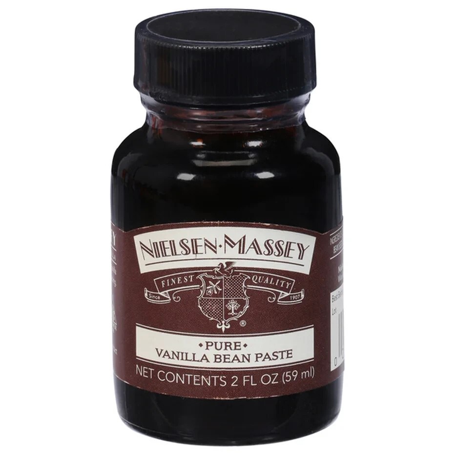 Nielsen-Massey Finest Quality Pure Vanilla Bean Paste 2 FL OZ 59 ml (2 PACK)