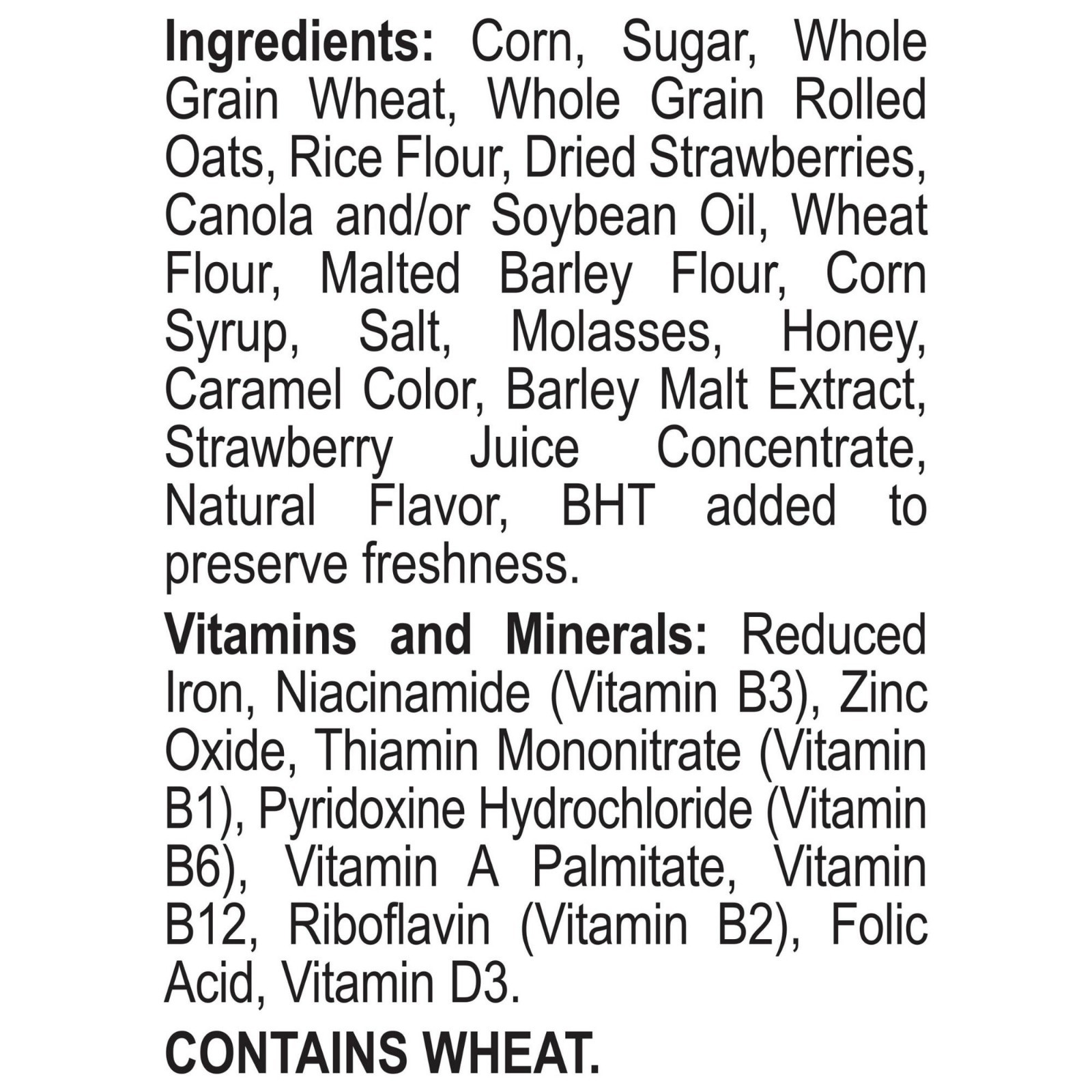 Honey Bunches of Oats with Real Strawberries Cereal, 16.5 oz