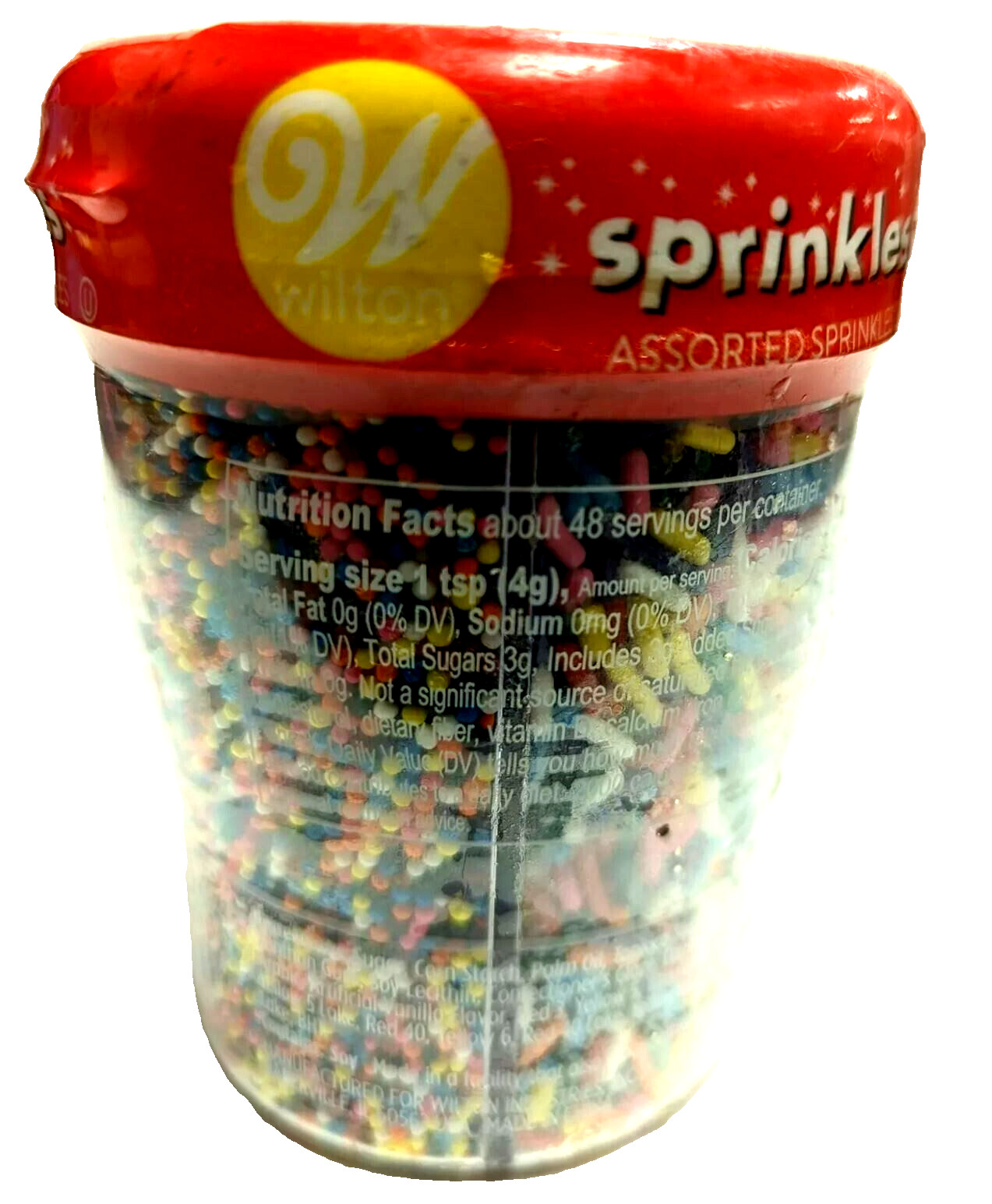 Wilton 3 Mix Sprinkles Assortment Baking Supplies Nonpareils, Jimmys, Confetti