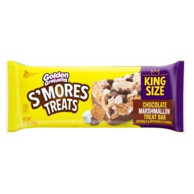3x Golden Grahams S’mores Treats Bar Chocolate Marshmallow Snack Candy New 2.1oz