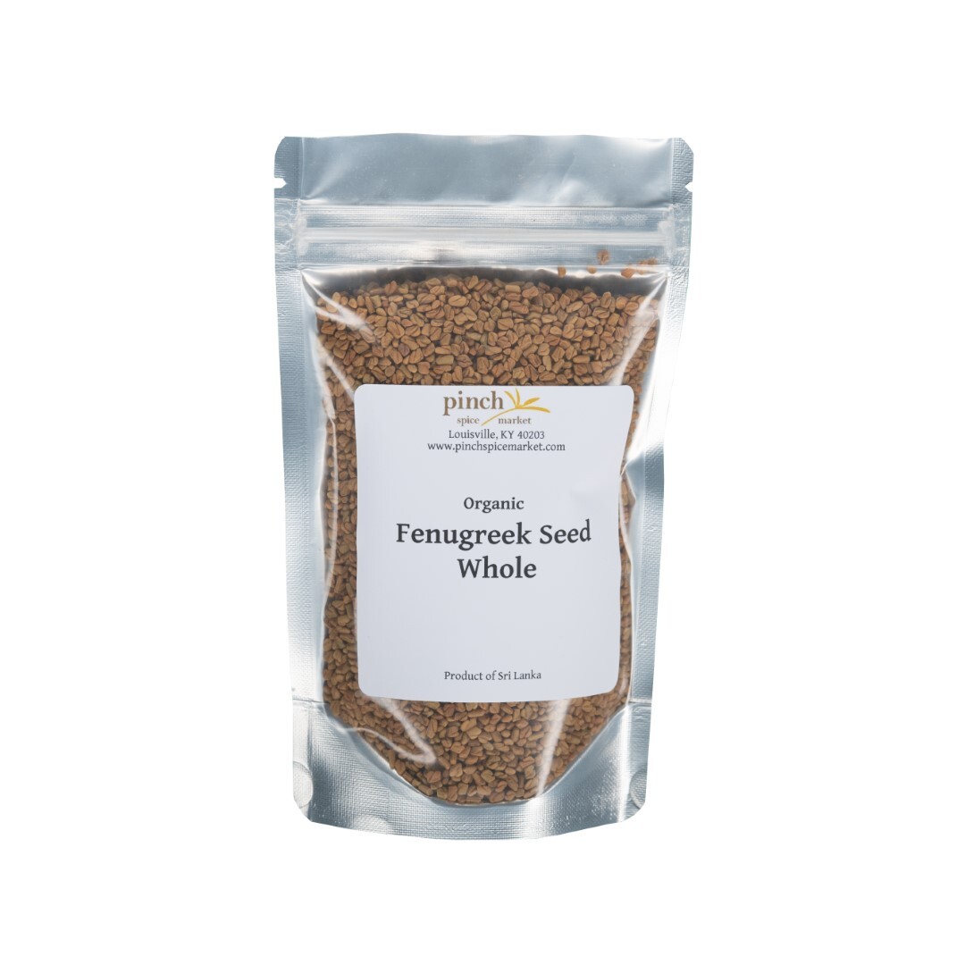 Organic Fenugreek Seeds (Whole) for Cooking, Health, Hair & More