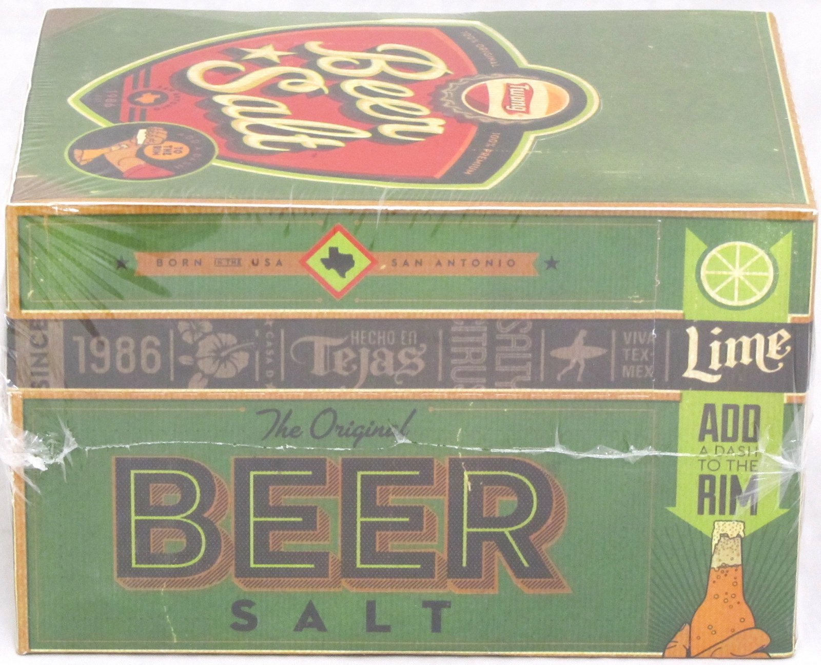 Twang the Original Beer Salt Lime 1.4 oz Bottles Bulk 24 Count Box