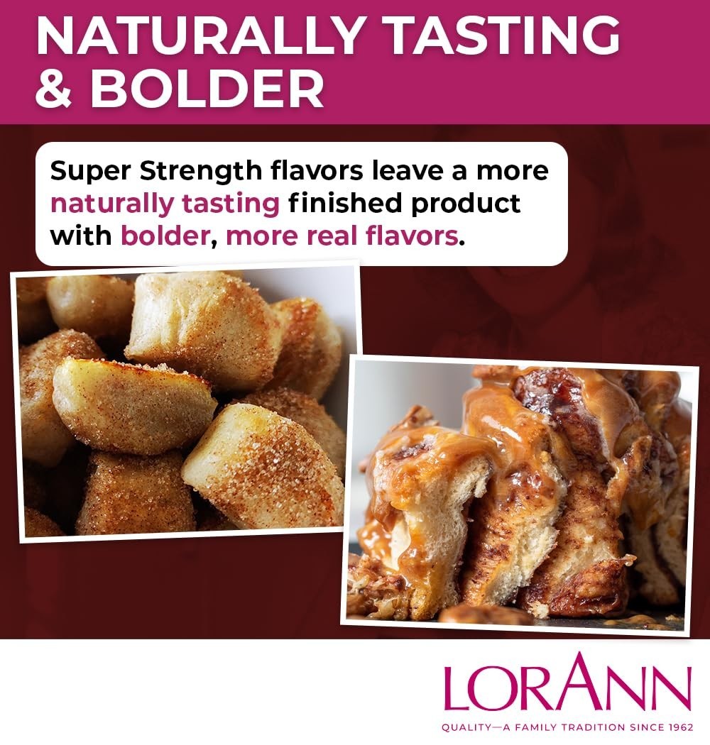 Super Strength Flavoring Oils for Candy Making & Baking – Cinnamon, 1 fl oz – Bo
