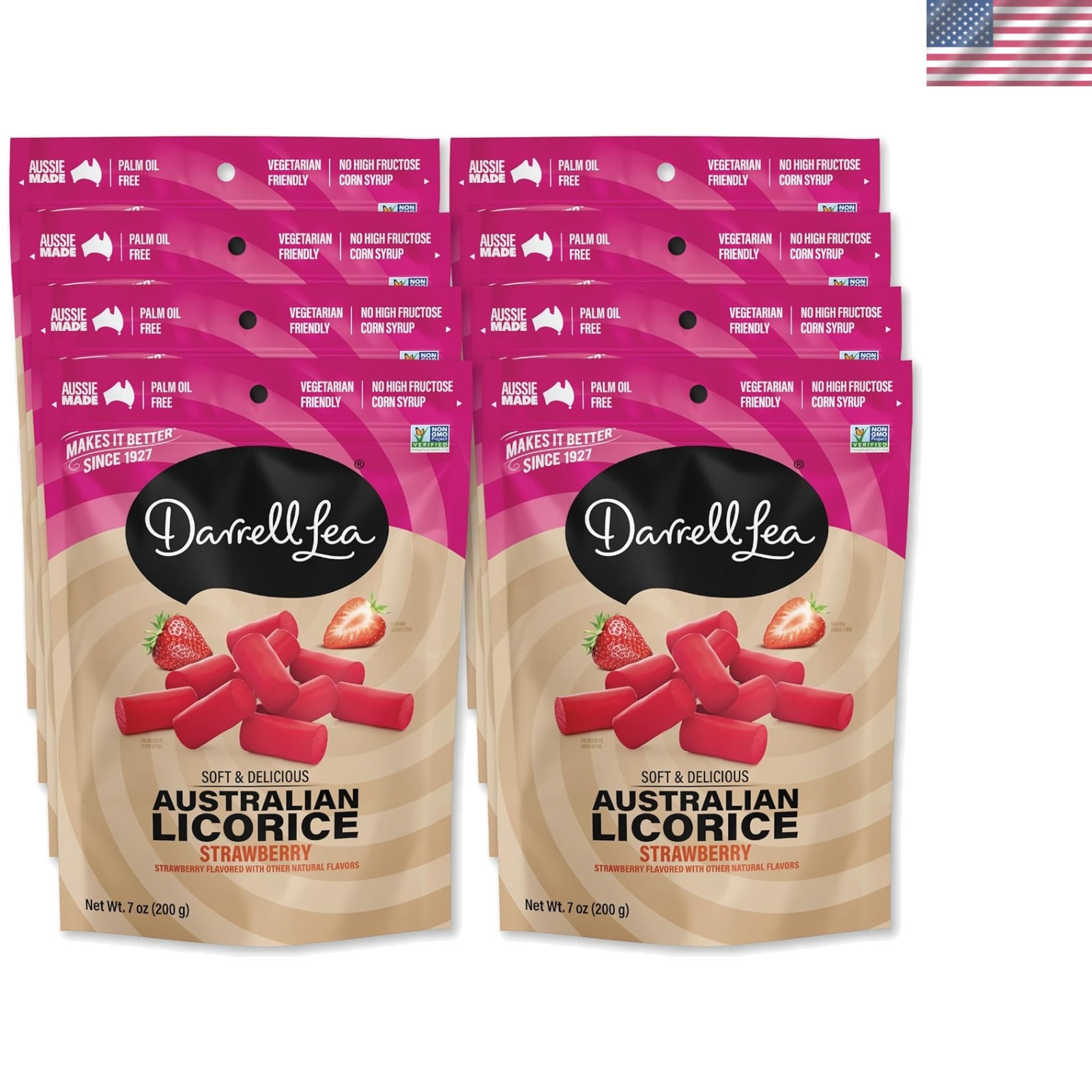 Soft Australian Licorice, Non-GMO, No Palm Oil, Vegetarian Friendly, No High …