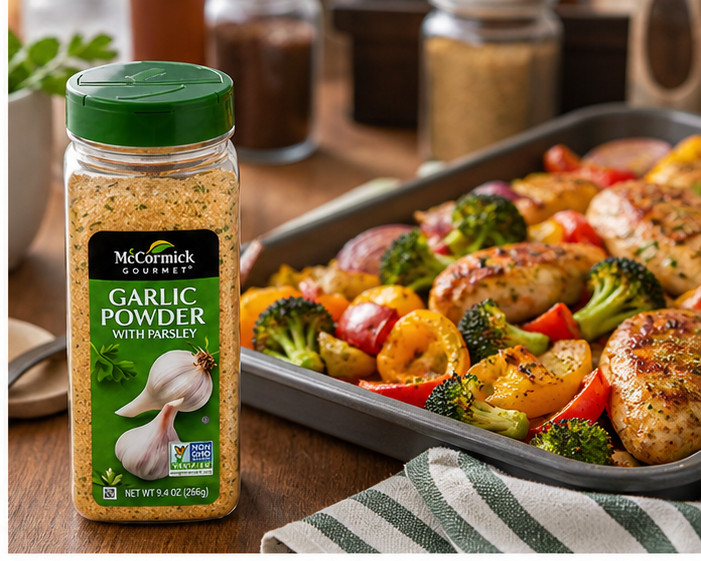 2PACK McCormick Gourmet™ Coarse Grind Garlic Powder with Parsley 24oz
