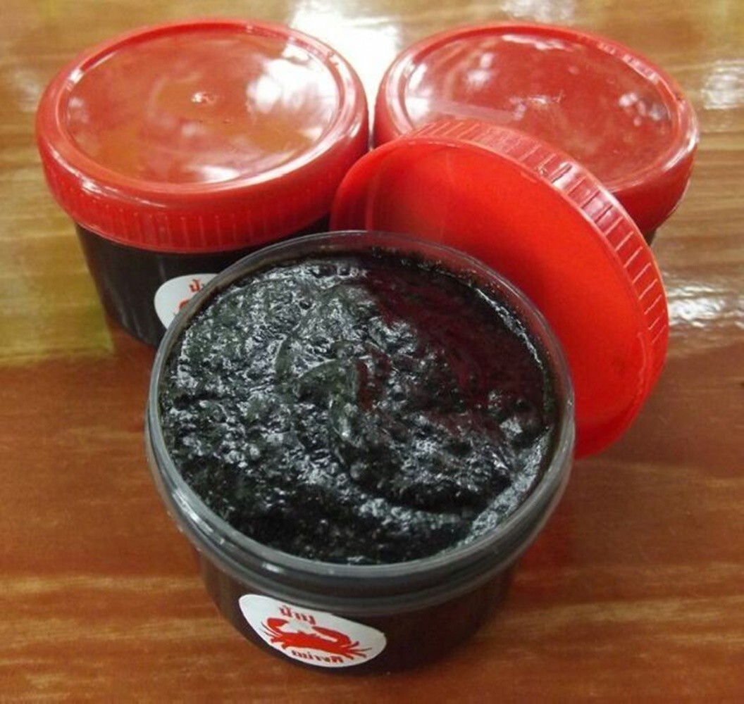 3 X Crab Paste Fermented Crab Dip 90 g Chiangmai Special THAI Style Rice Dipping