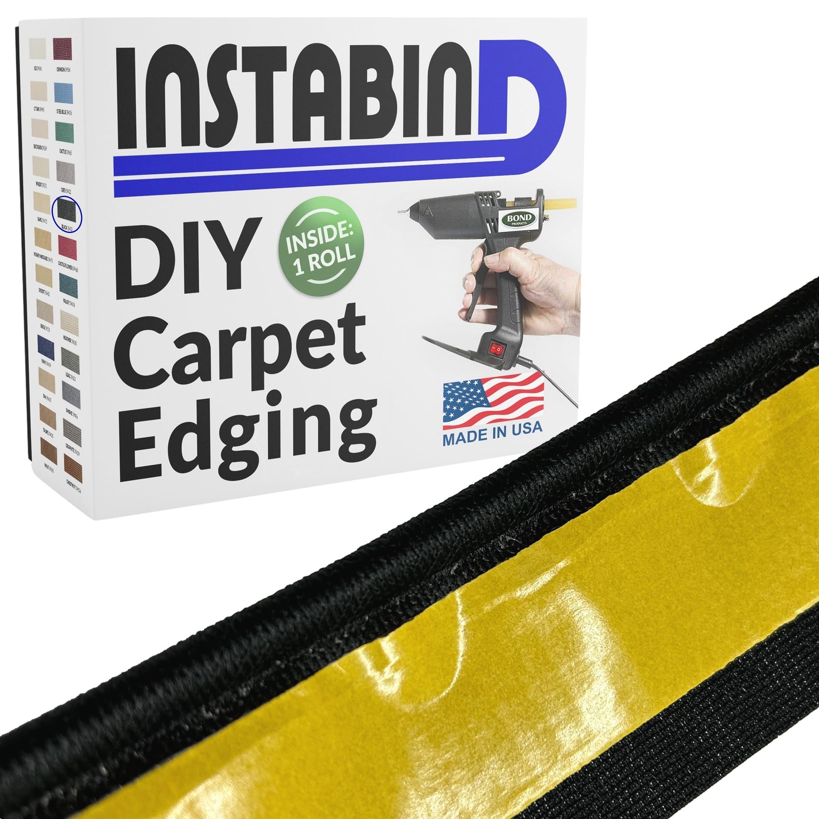 Carpet Binding – Regular Style, Rug Binding, Ideal for Area Rugs, Durable Hol…