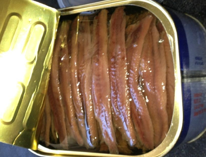Big Anchovies FLAT Fillets in Oil 793gm «28 OZ» Anchovy TASTY! FREE SHIP! SAVE A