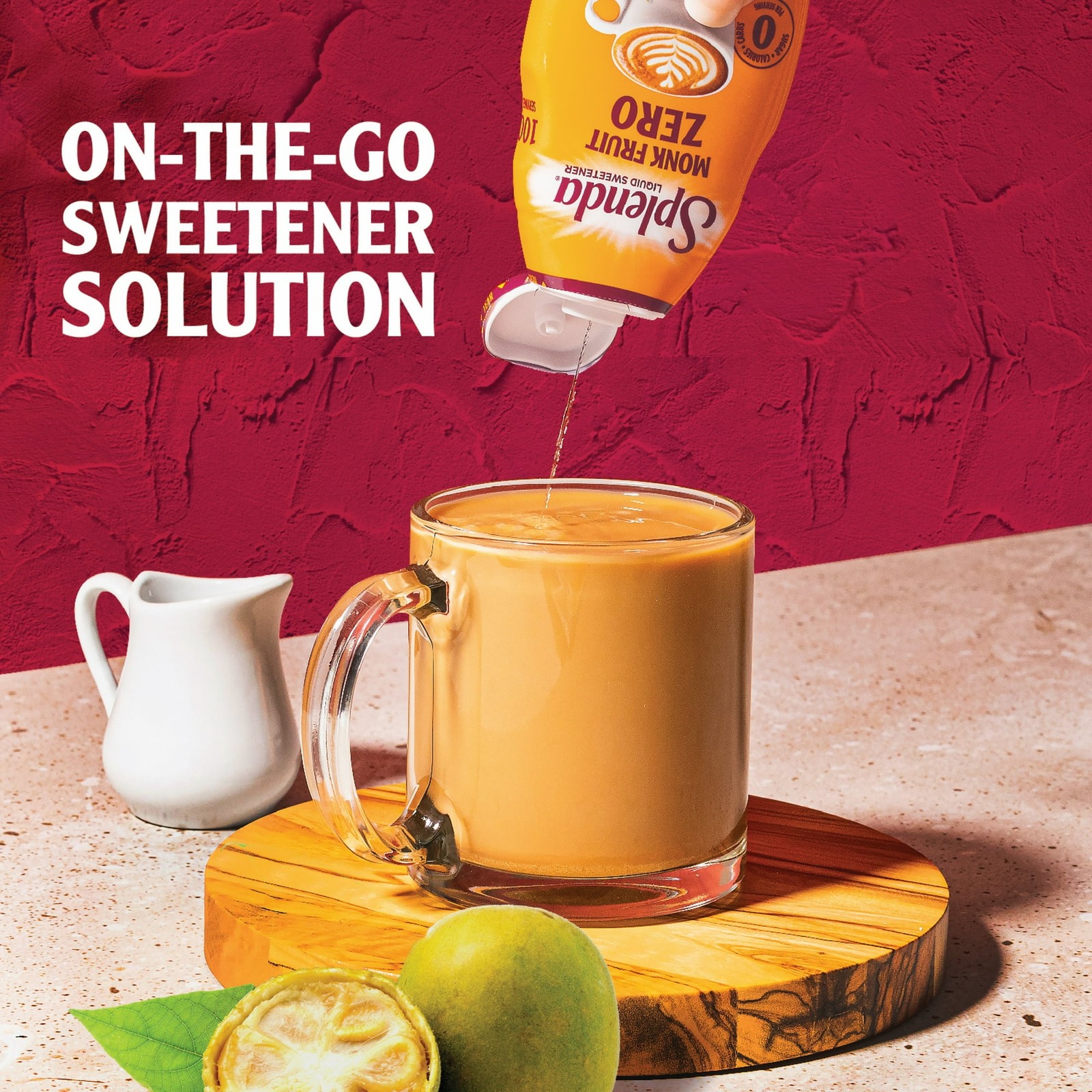 Splenda Zero Monk Fruit Zero Calorie Liquid Sweetener 3.38 fl. oz.@