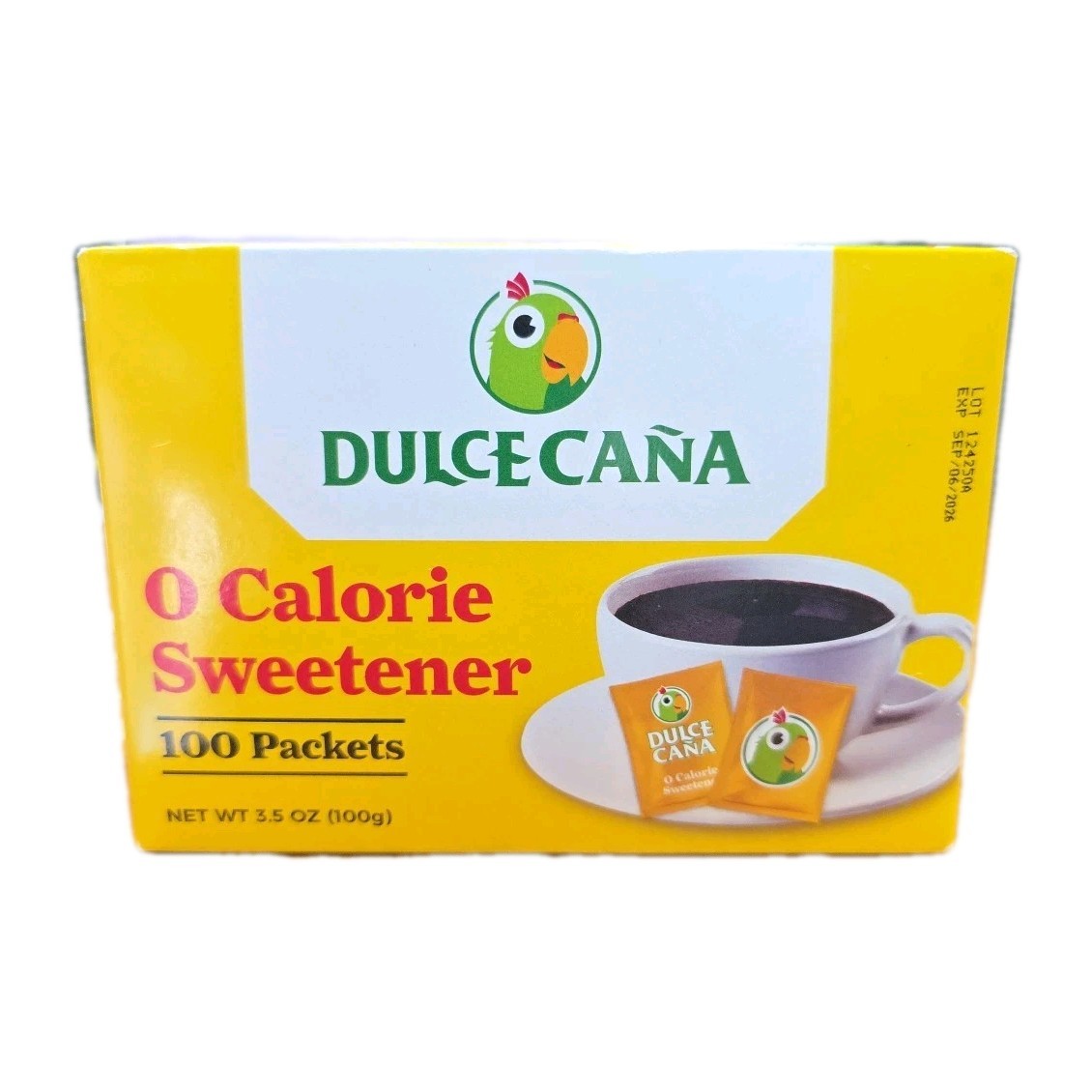 Dulce Caña 0 CALORIE SWEETENER 50 PACKETS 1.76 OZ.