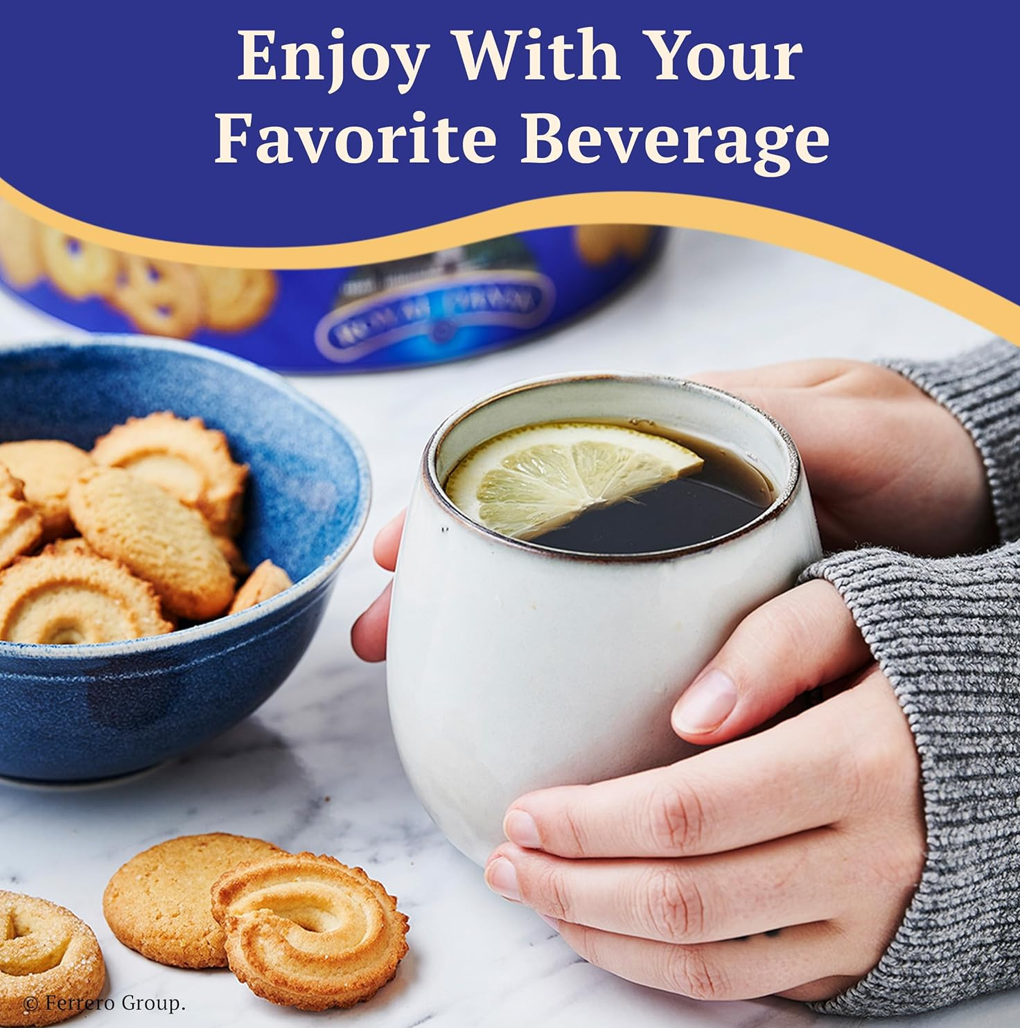 Royal Dansk Danish Butter Cookie Selection, 12 oz Tin