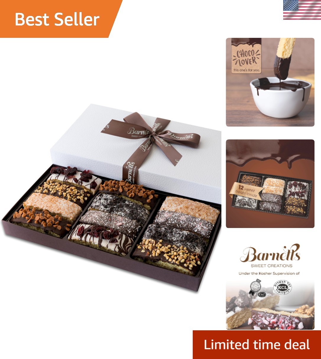 Indulgent Chocolate Biscotti Box – Perfect Gourmet Gift for Every Celebration