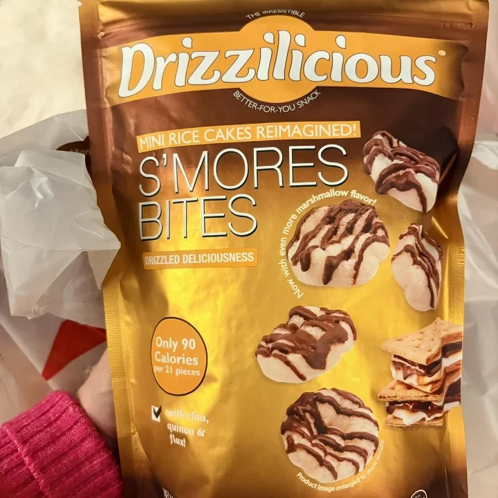 «Drizzilicious Birthday Cake Drizzled Mini Rice Cake – 4oz