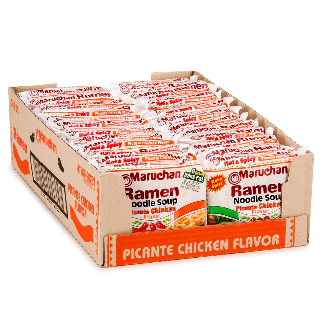 Maruchan Ramen Picante Chicken 3.0 Oz Pack of 24