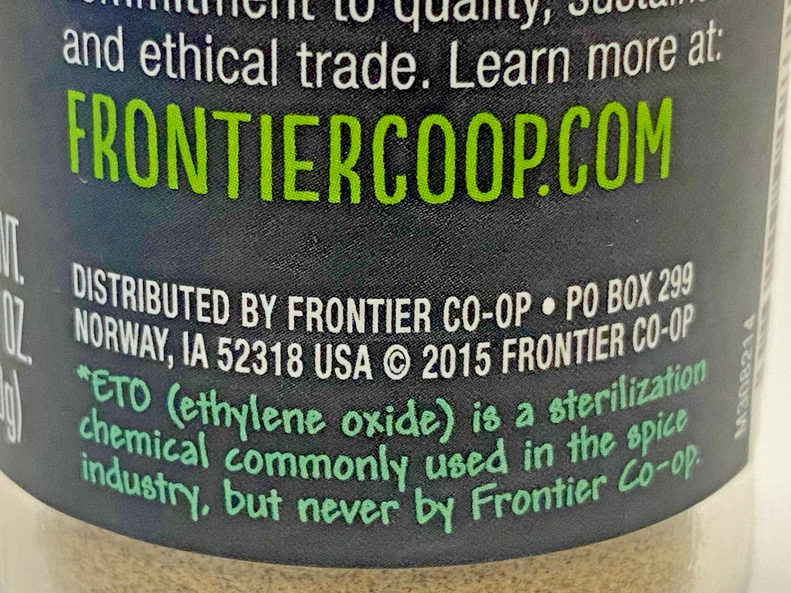 Frontier Co-Op Cardamom Seed Ground Aromatic & Citrusy, Non-GMO, BB OCT2026