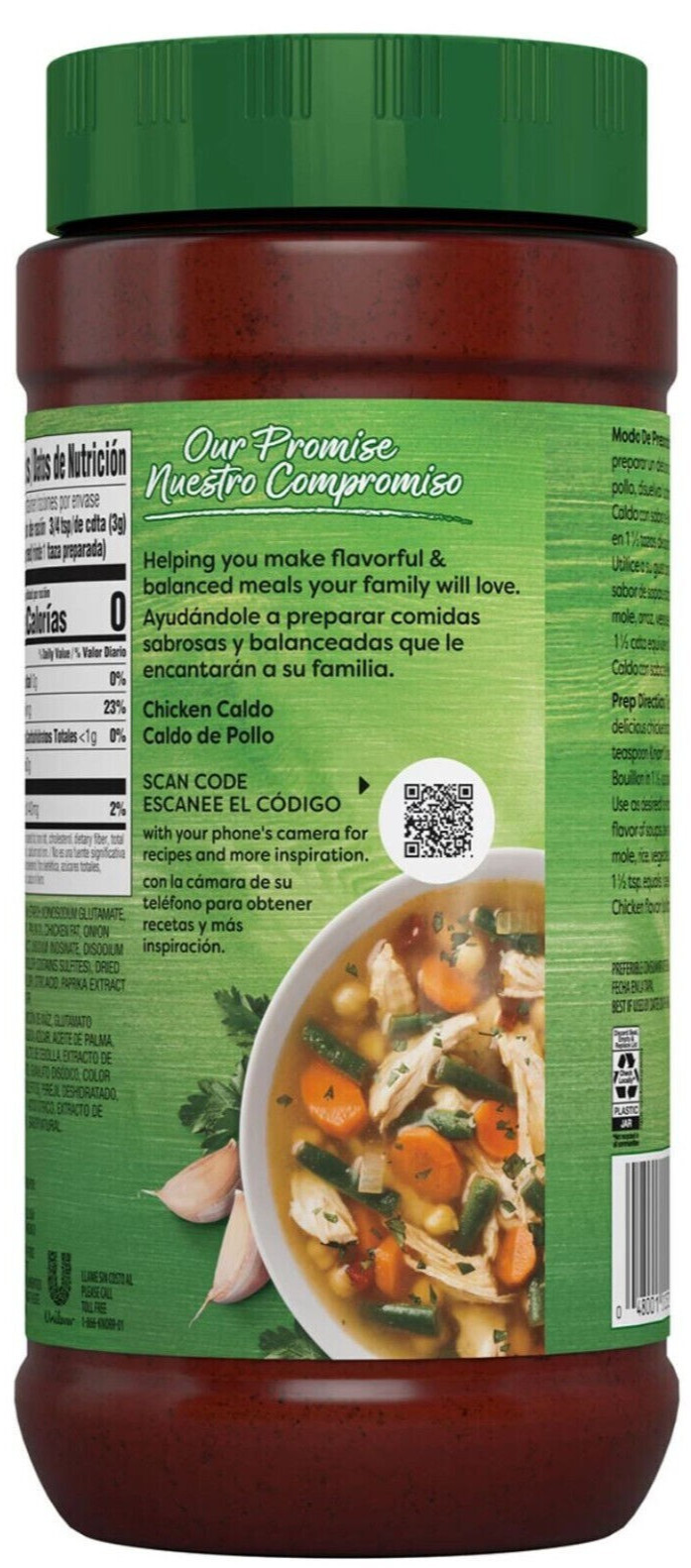 Knorr Granulated Chicken Flavor Bouillon 40.5 oz~Exp 4/15/2025