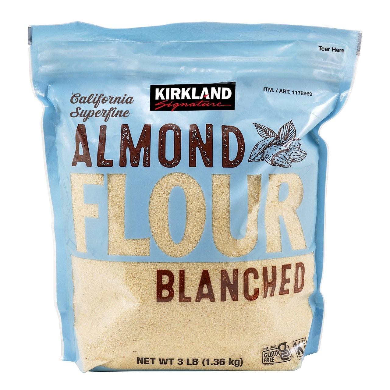 Kirkland Signature Almond Flour 3 LB