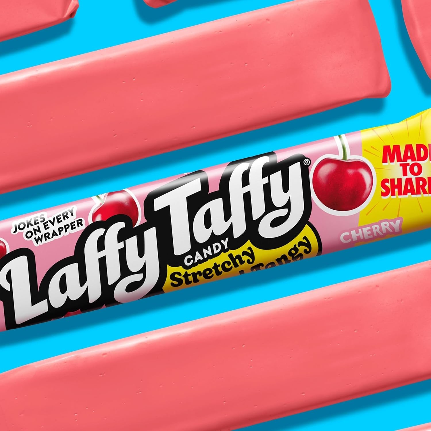 Stretchy & Tangy Variety Candy Box, Grape, Watermelon, and Cherry Flavors, 1….