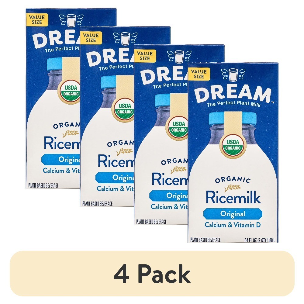 Organic Original Rice Milk Drink 64 Fl Oz 4 Pack